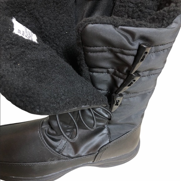 Black Sporto Dana Waterproof Boots, size 9M, NWT - Picture 8 of 8